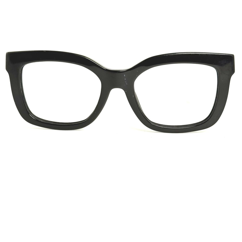 Tory Burch TY 7089 1445/11 Black White Square Logo Sunglasses 53-20-135